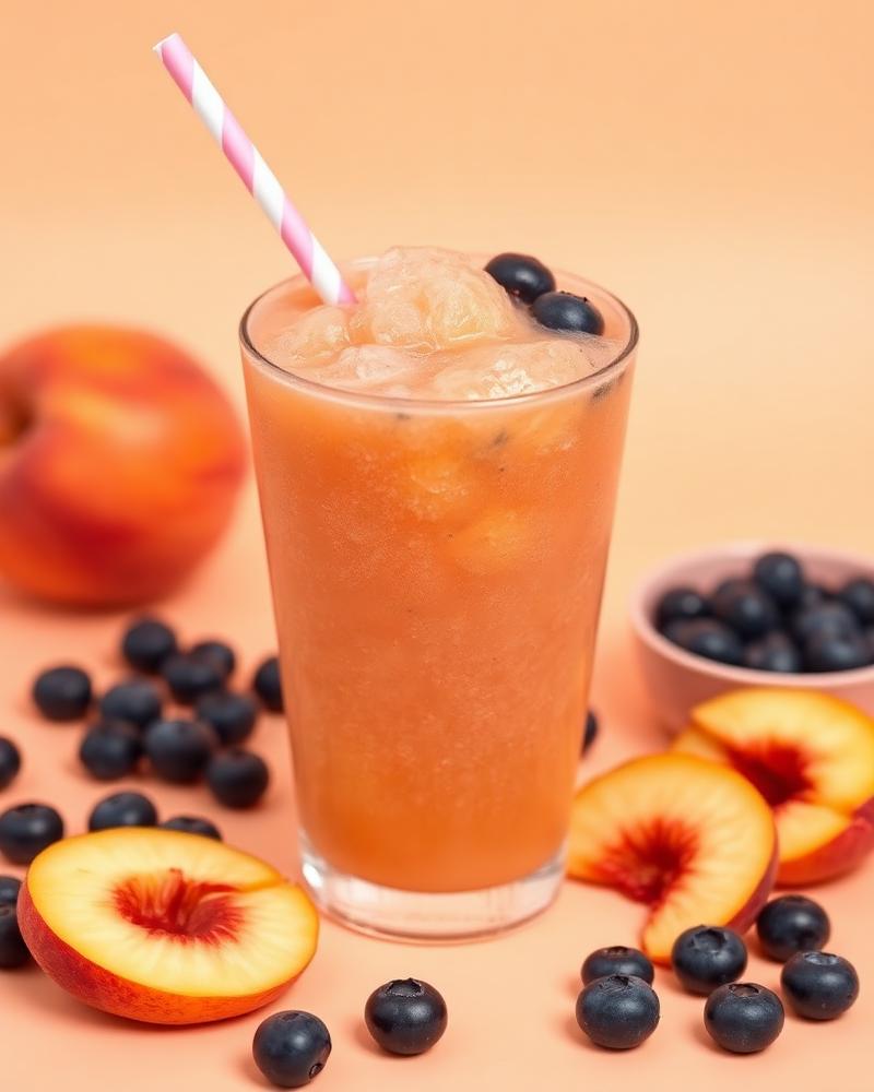 Peach Blueberry Pop